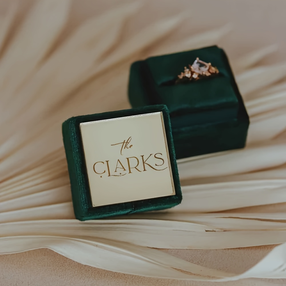 Custom Wedding Ring Box for Engagements